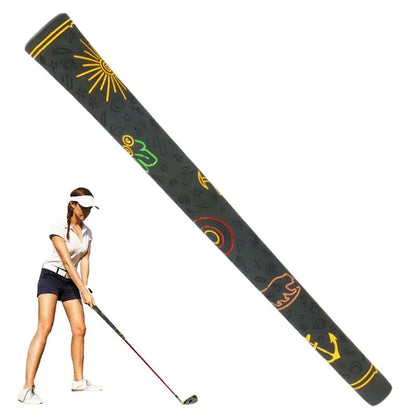 Golf Club Grips High Feedback and Traction Golf Grip Non-Slip Rubber Grip Golf Club Grip for Golfers Seeking Comfort & Control