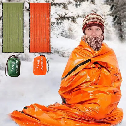 Emergency Sleeping Bags 1 Pack | Portable Emergency Blanket Survival Gear