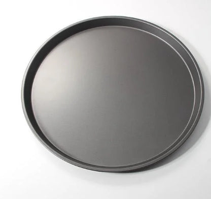 Nonstick Carbon Steel Pizza Pan Round Pizza Baking Tray with Holes for Crispy & Bubbly Home Restaurant Kitchen Baking Tools