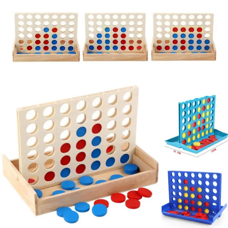 Foldable Connect 4 In A Board Game Family Board Game Toys Children Entertainment Board Games Chess Family Toy