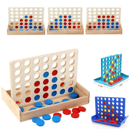 Foldable Connect 4 In A Board Game Family Board Game Toys Children Entertainment Board Games Chess Family Toy