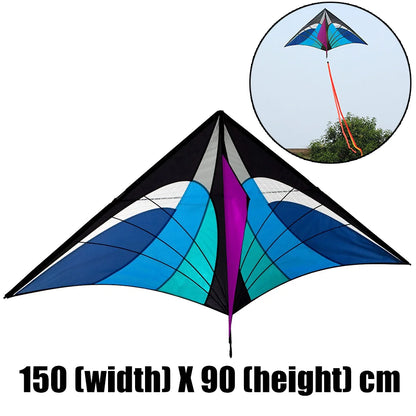 3D Dragon100M Kite Single Line With Tail Outdoor Sports Fun Toy Family Parent-child Interaction  Rainbow Kite