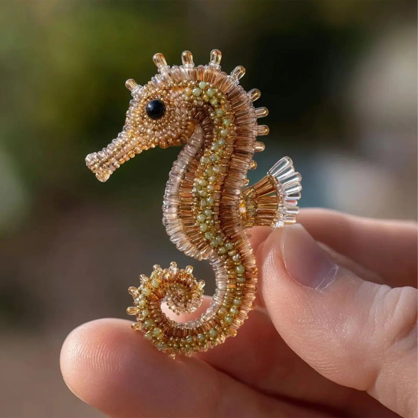 Octopus Bead Embroidery Kit Versatile Sea Creature Beaded Embroidery Diy Beadwork Craft Kit Three-Dimensional For Dining Room