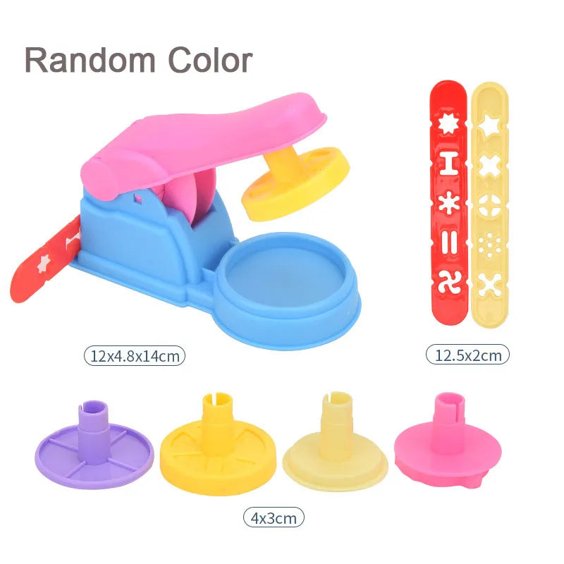Playdough Tools Accessories for Kids Plastic Plasticene Toys with Animal Cutters Play Dough Mold Set Children Puzzle Party Faovr