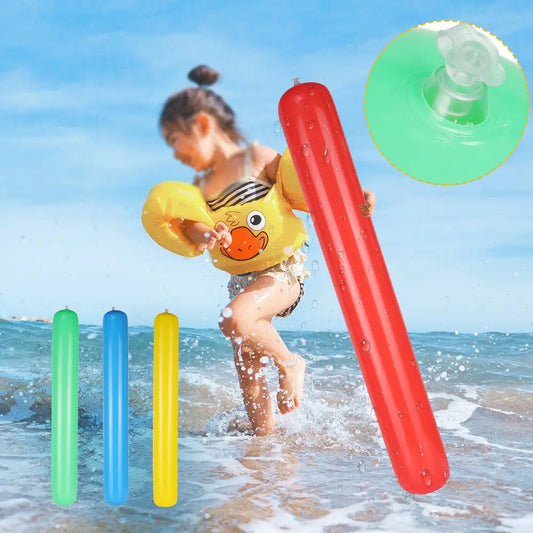 Water Games Toy Party Decor Water Toys PVC Swimming Noodles Pool Inflatable Sticks Adults Kids Float Pool Noodles