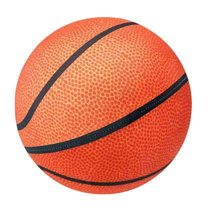 18/21/24cm Silent Basketball High-Resilience Training Foam Ball Size 3/5/7 Dribbling Basketball for Various Indoor Activities