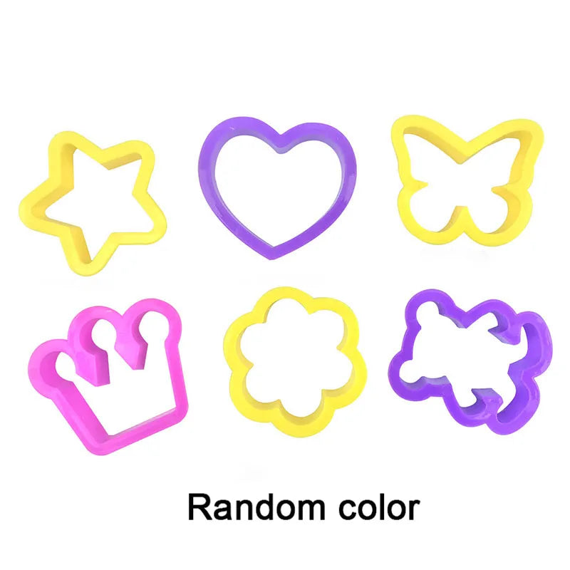 3D Ice Cream Playdough Mold Play Dough Accessories DIY Craft Toys for Children Kids Cute Animal ice lolly Plasticine Clay Moulds