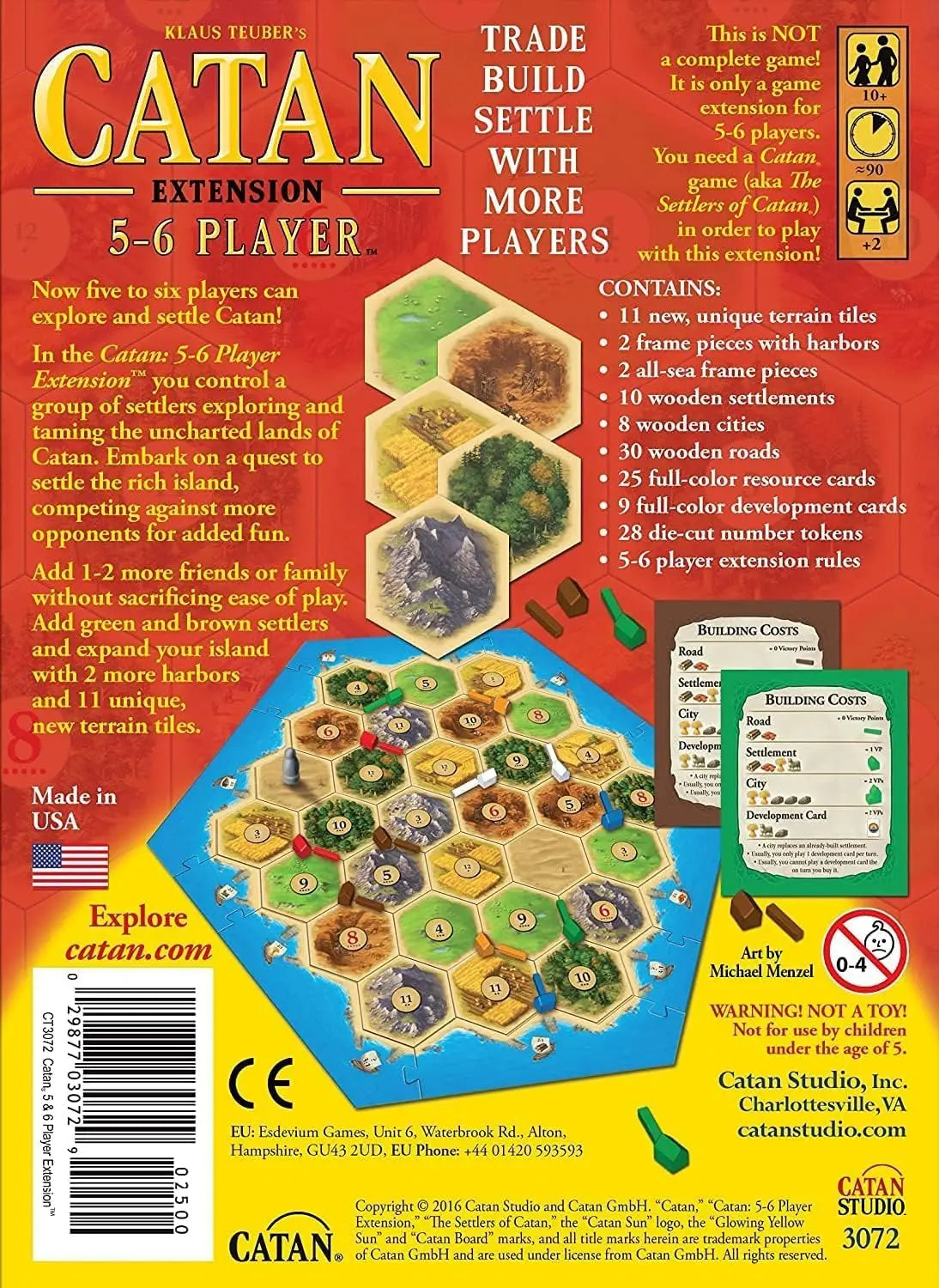 CATAN board game 5-6 player expansion - Expand your CATAN game