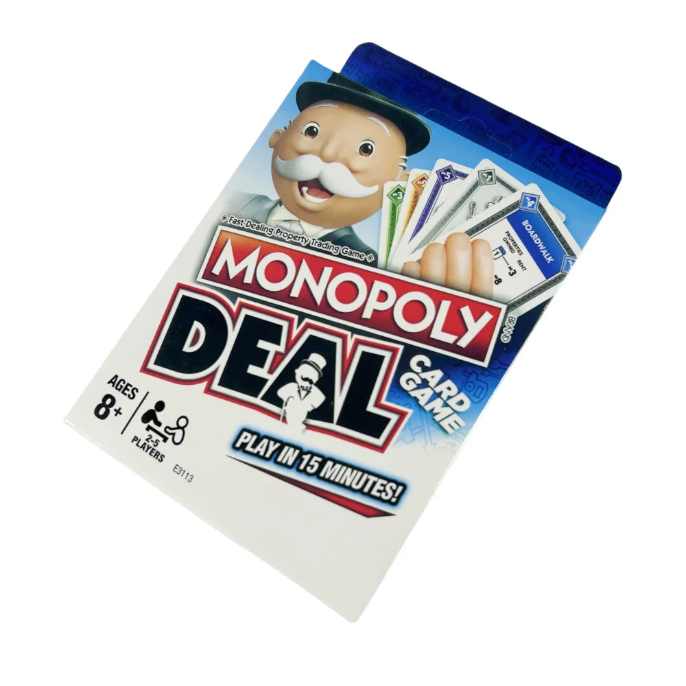 Monopoly Deal Card Game Family Gathering Friends Party Board CLUEDO Game