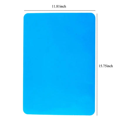 Silicone Mat for Resin Molds, 1 PCS 15.7" x 11.7" Playdough Mat, Silicone Mats for Crafts, Jewelry Resin Molds Mats, for Resin