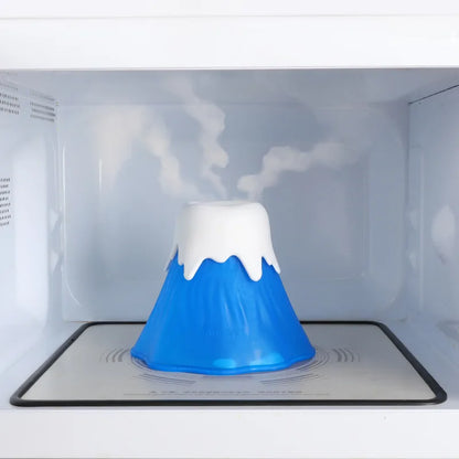 Volcano Microwave Oven Oil Dirt Cleaner Easily Cleans Microwave Appliances For The Kitchen Refrigerator Cleaning Tools