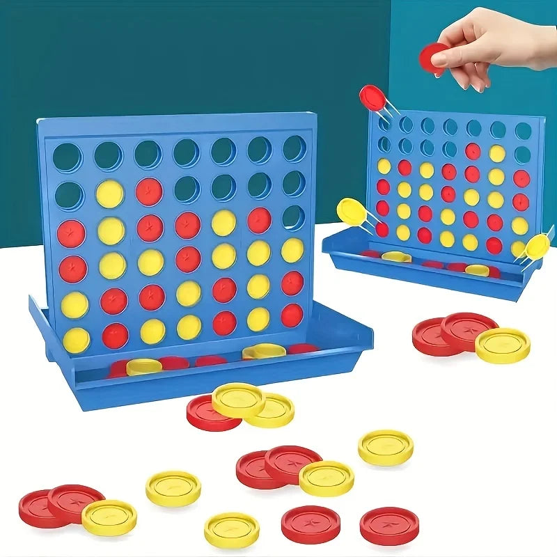 The Classic Game Of Connect 4  Game For 2 Players; Connect 4 Grid Get 4 In A Row Game For Kids Ages 6 And Up Backyard Games For