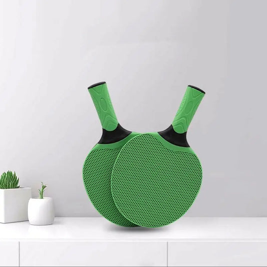 Table Tennis Racket Waterproof Table Tennis Bat With Rubber Grip Racquet Sport Equipment For Kids Adults