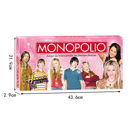 Hot selling French Monopoly World Tour Board Games French Game Cards