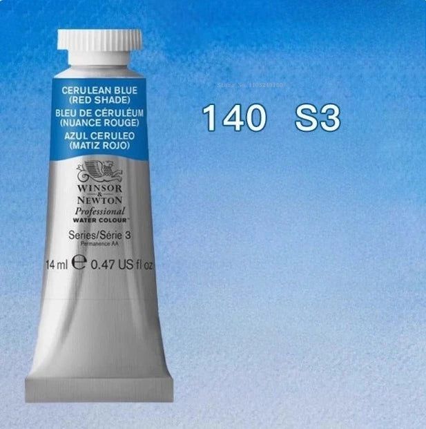 14ml / Tube Windsor Newton Artist Watercolor Pigments Artistic Painting Supplies Hand-drawn Illustration Creation Water Color