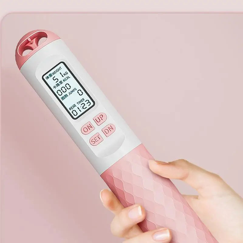 Weighted Skipping Rope Fitness Ropeless Jump Rope With CounterSmart Cordless Counting Skipping Rope For Fitness Accessories