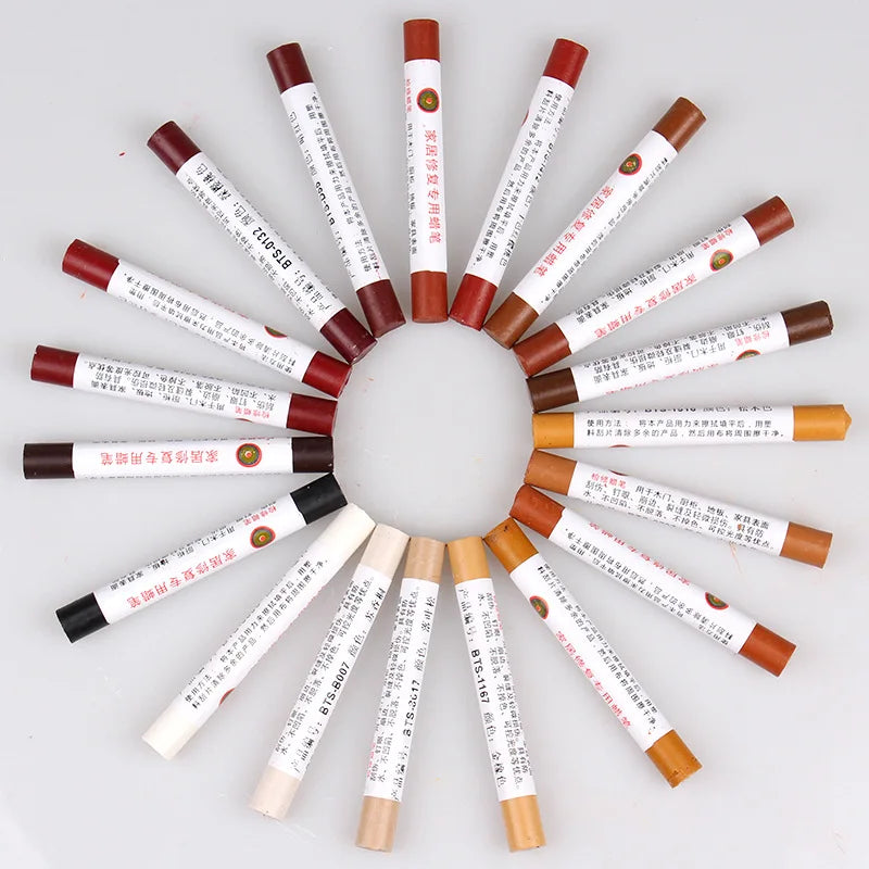 Wax Wooden Furniture Floor Repair Pens Damaged Scratch Wood Repair Crayons Scratching Post Repair Materials Repair Crayon