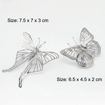 3D Metal Puzzle DIY Handmade Animal Insect Ladybug Carp Butterfly Assembly Model Jigsaw Puzzle Toys for Adult