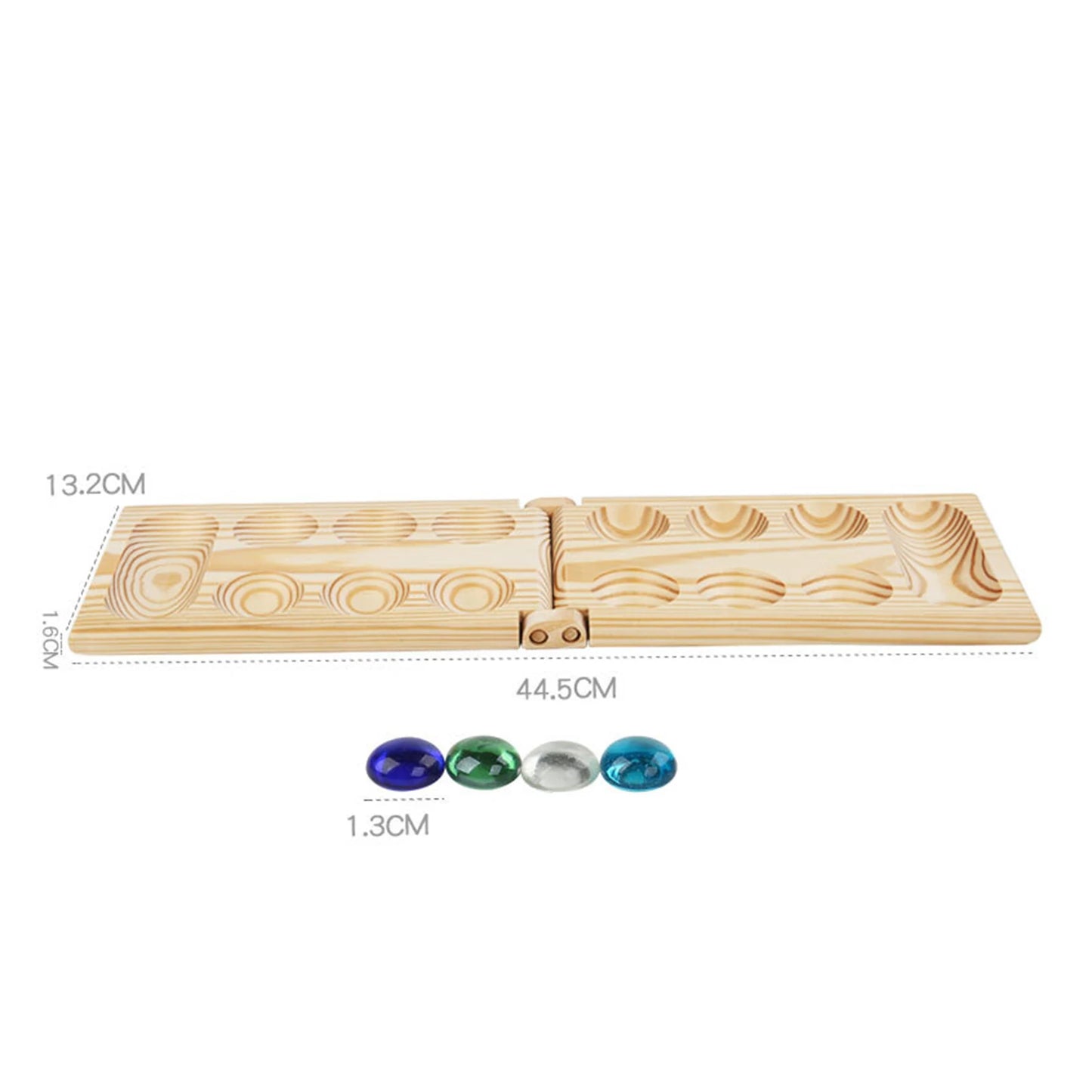 Mancala Board Game Multi Color Beads Classic Improve Planning Skills Collapsible,Party Supplies Family Games Ages 7 Up Board Gam