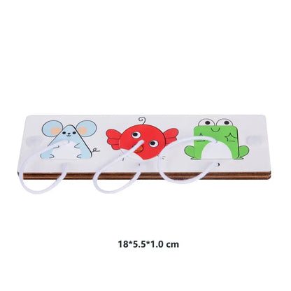 Diy Material Busy Board Accessories Montessori Teaching Aids Baby Early Education Learning Skill Toy Part Wooden Board Games