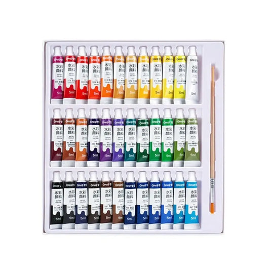 Watercolor 0.17 Fl Oz Tubes For Artists 5ml Vibrant Colors Water Color Paints Watercolor Paint Set Art Supplies