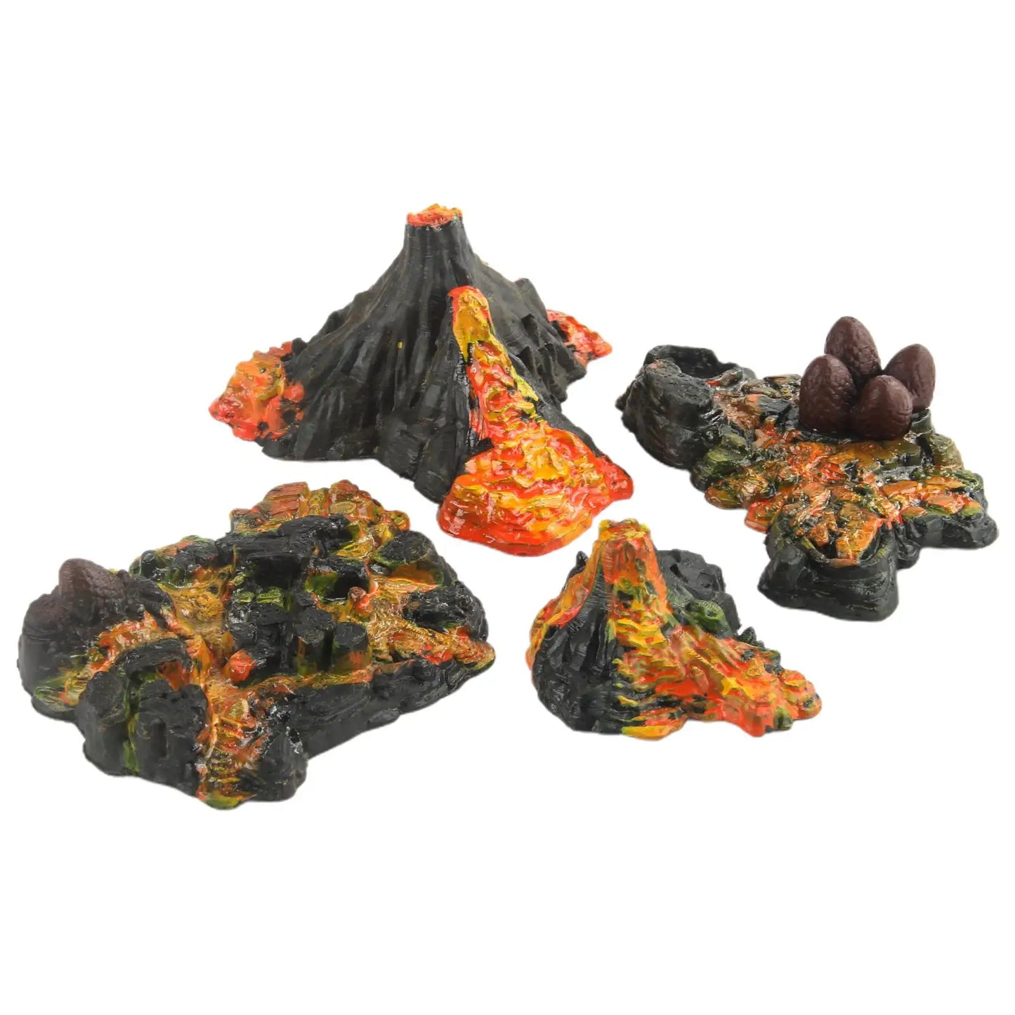 Simulation Volcano Model Fun science Accessories Homeschool Realistic Mini Volcano Dinosaur Playset for Children Boys