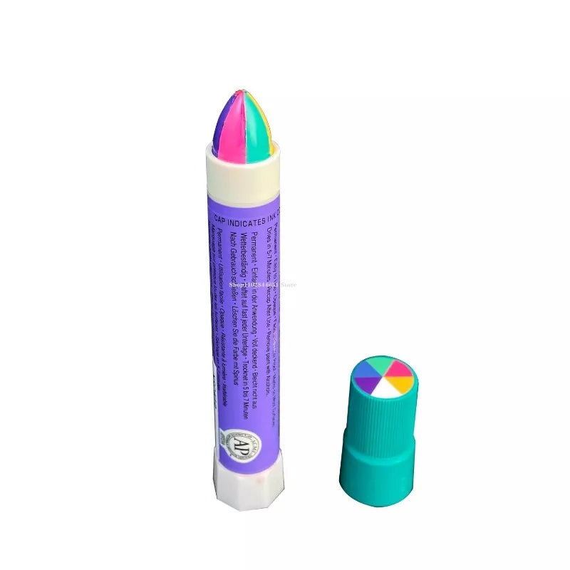 Color Mix Solid Paint Stick 8Color Handmade Wall Graffiti Waterproof  Tasteless Creative Signature Pen Art Painting Crayons