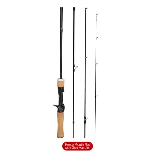 2024 5 SECTION Ice Fishing Rods Retractable Spinning Ice Fishing Pen Pole Portable Carbon Ice Fishing Rod Winter