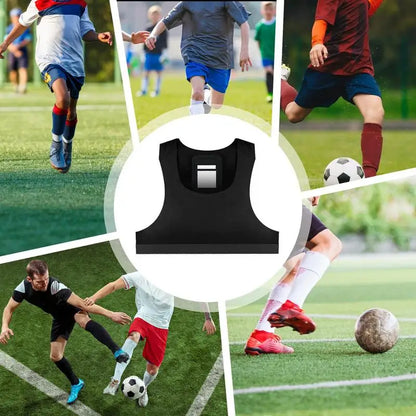 Soccer Training Vest Soccer Tracker Vest Workout Equipment Soccer Activity for Soccer Players Football Performance Vest No Track