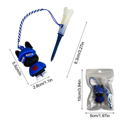 Cute Golf Tee Golf Ball Holder Practice Golf Tee Golf Tee Training Practice Tool Stable Sturdy Cute Golf Accessories for Sports