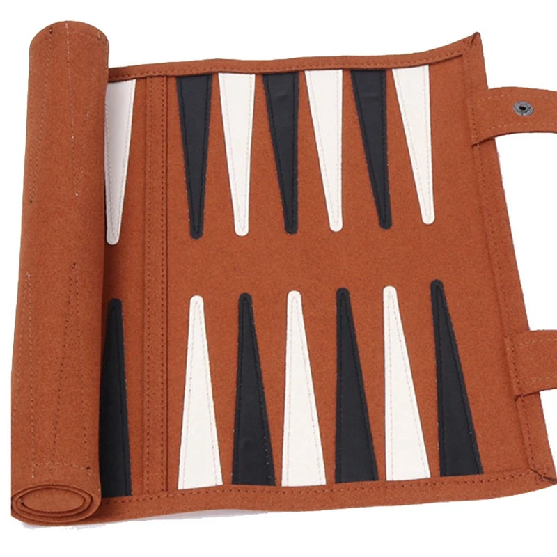 Backgammon Board Game Portable Backgammon Sets For Adults Travel Games Adult Roll Design Children's Puzzle Game Board Durable