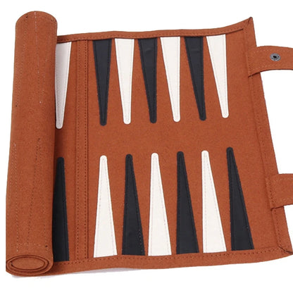 Backgammon Board Game Portable Backgammon Sets For Adults Travel Games Adult Roll Design Children's Puzzle Game Board Durable