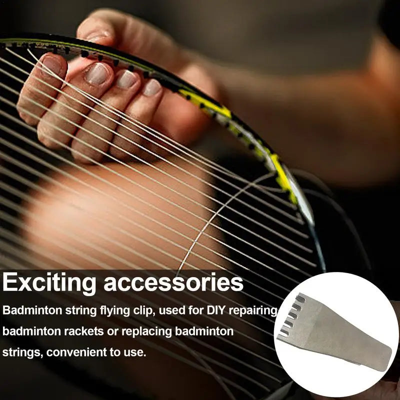 Tennis Racket Tool Portable Compact Badminton Stringing Clamp Durable Tennis Accessories Stringing Machines & Tools