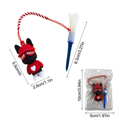 Cute Golf Tee Golf Ball Holder Practice Golf Tee Golf Tee Training Practice Tool Stable Sturdy Cute Golf Accessories for Sports