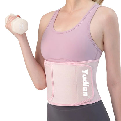 Sweating belt, waist protection belt, abdominal muscle training, weight loss for men and women, running, yoga, hula hoop, sweati