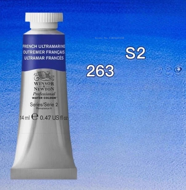 14ml / Tube Windsor Newton Artist Watercolor Pigments Artistic Painting Supplies Hand-drawn Illustration Creation Water Color