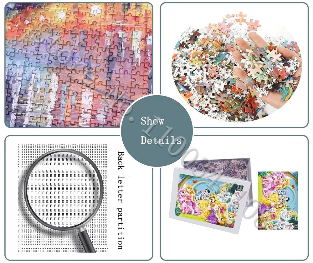 Pokemon Fantasy Jigsaw Puzzles Anime Character Pikachu Charmander Puzzles Intelligence Game Toys