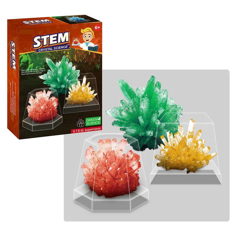Handmade DIY  Science experiment set, volcanic eruption children's educational toys, surprise chemistry Puzzle study steam toy