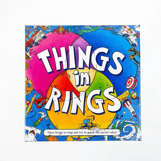 Things in Rings Interactive Board Game 2-6 Players Fun for Game Nights Corporate Events Chinese English versions of board games
