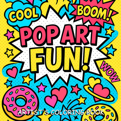 ARTIST'S Coloring Book for Adult Relieve Stress Bold-easy DIY Painting Drawing Book Painting Kids Educational Toys