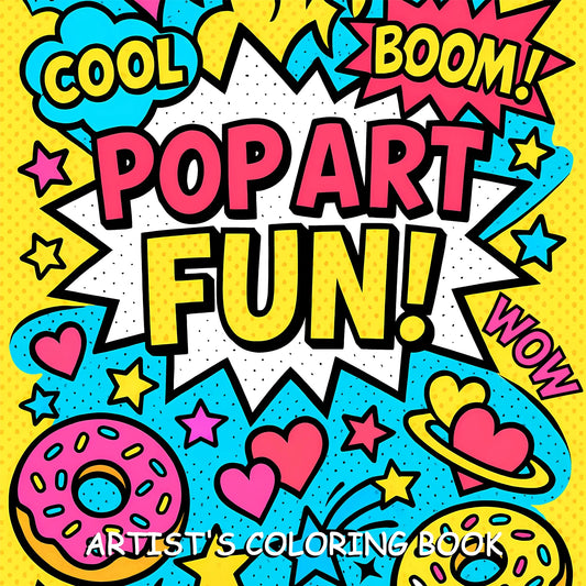 ARTIST'S Coloring Book for Adult Relieve Stress Bold-easy DIY Painting Drawing Book Painting Kids Educational Toys