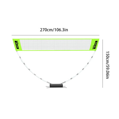 Professional Badminton Net Badminton Training Net Easy Setup Height Adjustable Volleyball Net for Court Backyard Beach