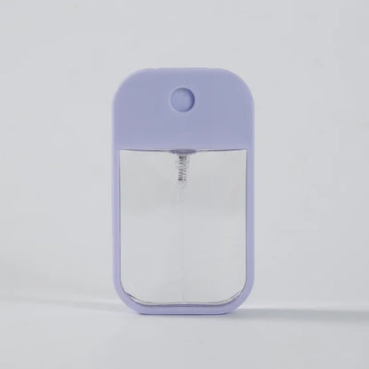 Portable Square Perfume Spray Bottle 45ml Alcohol Watering Hand Sanitizer Refillable Silicone Set Makeup Atomizer For Traveling