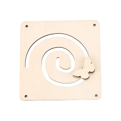 Busy Board Montessori DIY Wooden Accessories Early Education Toys Learning And Education Exercise Hand-On Ability Children's Toy