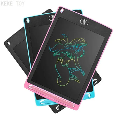 4.4/6.5/8.5/10/12 inch LCD Drawing Tablet For Children Toys Painting Tools Electronics Writing Board Boy Kids Educational Toy