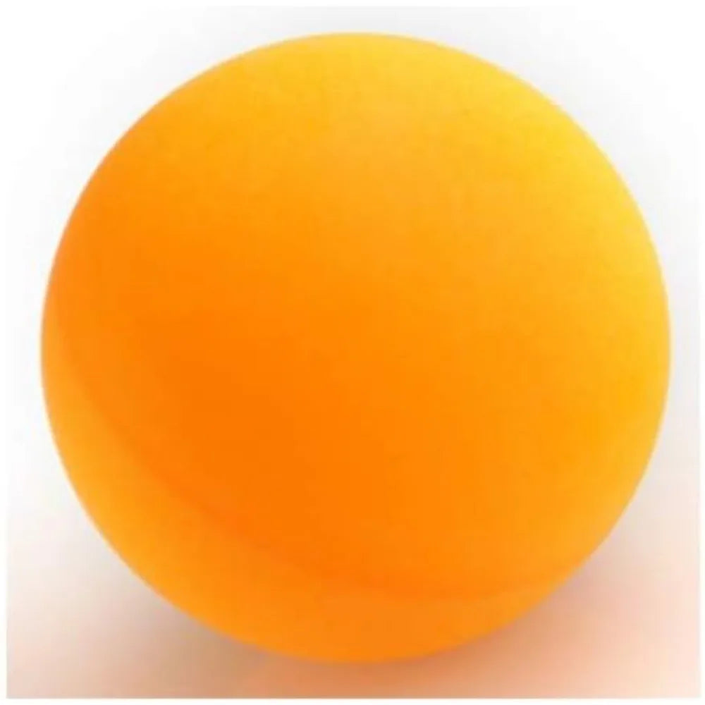 Advanced 40mm Orange Table Tennis Balls for Training, Set of 6 Yellow Ping Pong Balls with Attractive Design