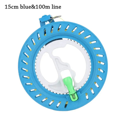 1PC Hot Sale Outdoor Kite Line Winder Winding Reel Grip Wheel Kite Flying Tool Plastic Twisted String Line Wheel Kids Fun Toys