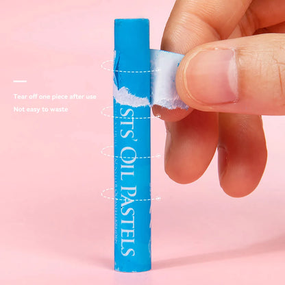 Artist Oil Pastel Set 12/25/50 Professional Painting Drawing Graffiti Art Crayons Washable for Students Round Non Toxic Sticks