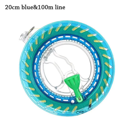 1PC Hot Sale Outdoor Kite Line Winder Winding Reel Grip Wheel Kite Flying Tool Plastic Twisted String Line Wheel Kids Fun Toys