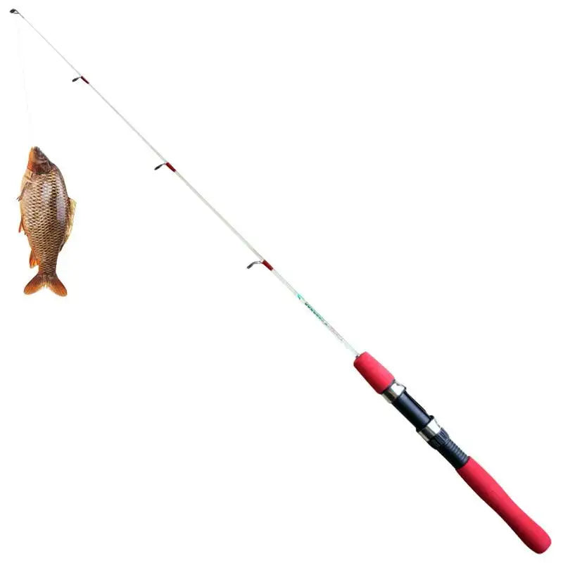 Ultralight Fishing Rod Small Fishing Rods For Adults Well High-quality Ice Fishing Pole With EVA Handle For Saltwater Freshwater